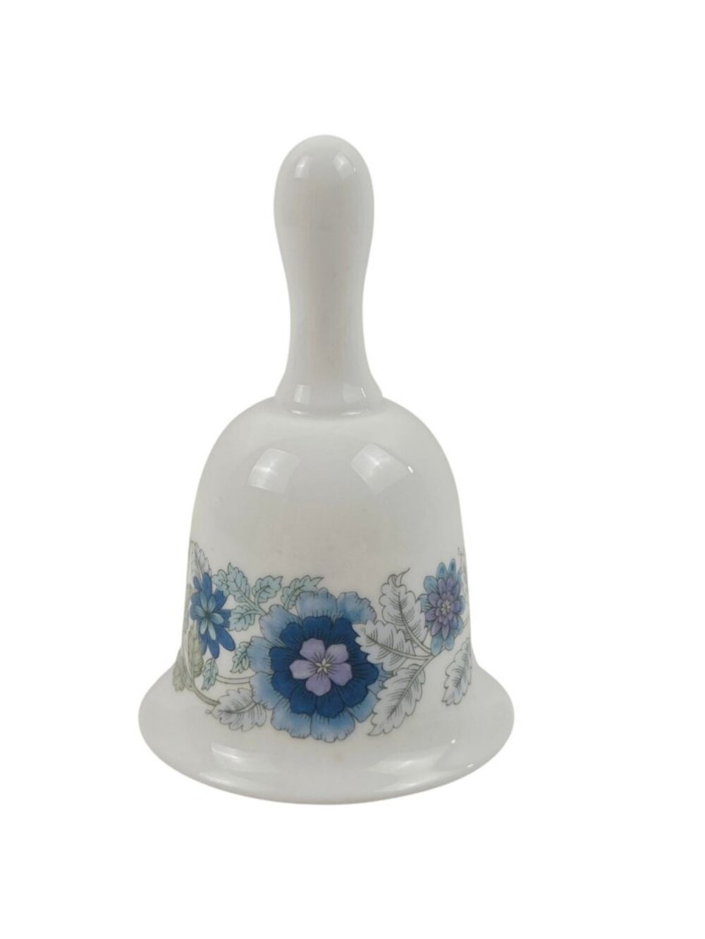 Wedgwood Bell Clementine Blue Floral Bone China England Vintage Home Decor